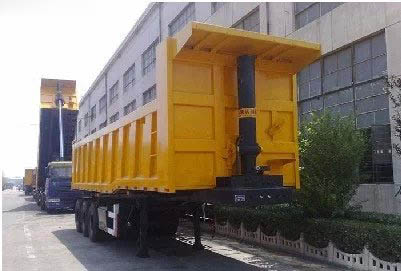 后翻自卸半挂车